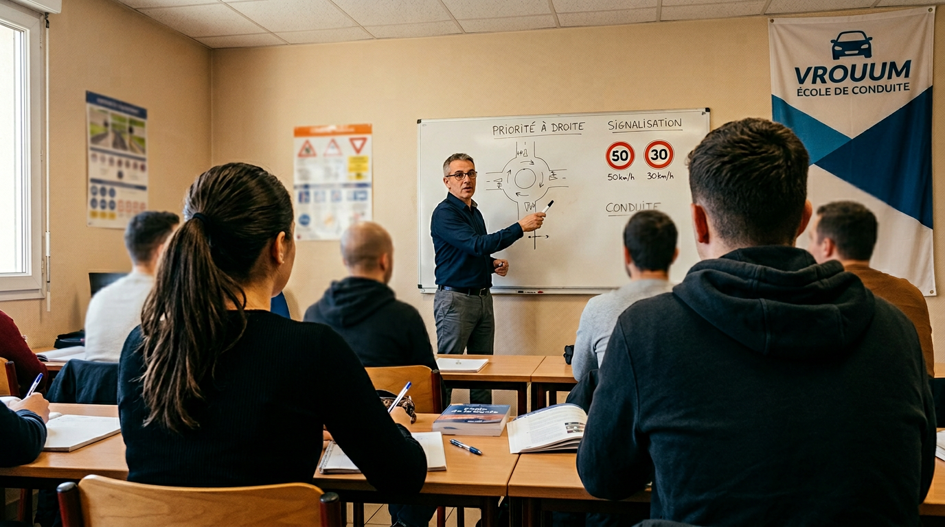 Aperçu code : salle collective Vrouum, groupe et moniteur